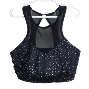 Lululemon Mesh Up Bra Tank Speckled Sports Bra Size 2